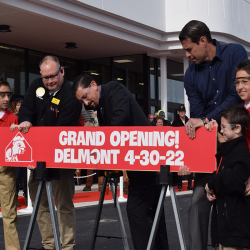 Busy Beaver Delmont Grand Opening Board Cutting