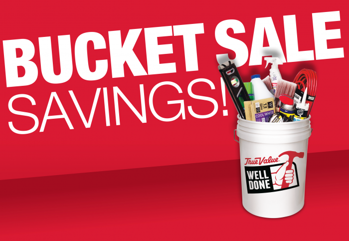 Bucket Sale Savings