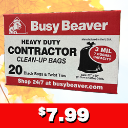 HP Busy Beaver Contractor Bags