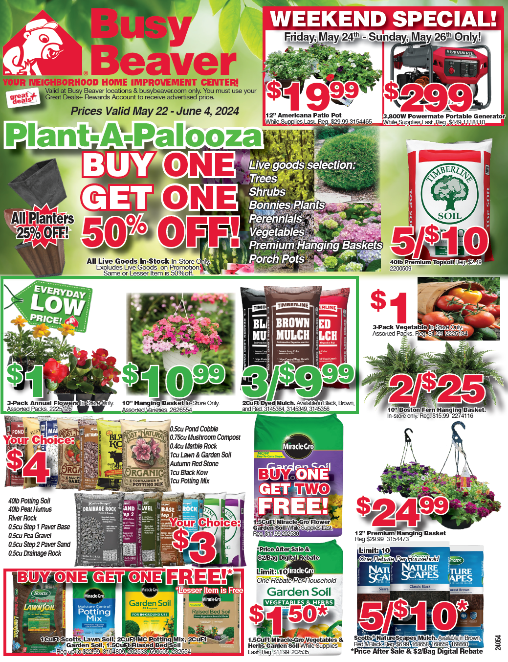 Weekly Sales & Specials | Busy Beaver Hardware