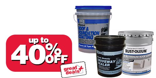 up to 40% off coatings